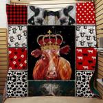 the cow king of farmer blanket th1707 quilt d2451981