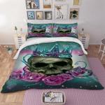 the crowned queen 3d skull bedding set d2246918