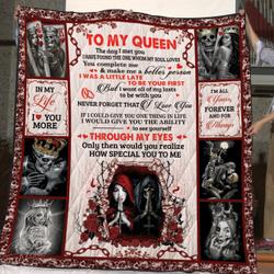 The Day I Meet You Skull Qh Quilt