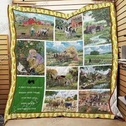 The Farmers Life Ah Quilt Derqim