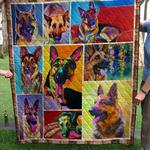 the german shepherd quilt blanket quilt d2416318