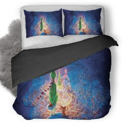 The Grinch Movie Pretty Disney Bedroom Decoration Duvet Cover Bedding Set Meaningful Gift For Friends Family On Christmas