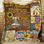 the love between mother and daughter is forever hippie quilt d2484782