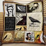the raven nevermore blanket kc1307 quilt d2413602