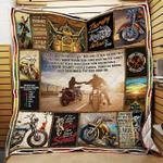 the ride goes on biker quilt blanket d2448299