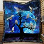 the tree of owl quilt iui d2485322