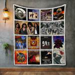 thin lizzy style two album covers quilt blanket d2455453
