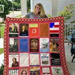 thomas paine books quilt blanket d2450540