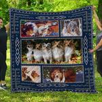 thq071114 shetland sheepdog quilt blanket quilt d2416980