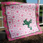 tickled frog quilt blanket dhc010260lt d2447409