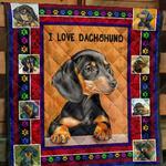 tlab dachshund quilt blanket ver 12 d2450442