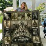 tlmus anniversary 10th the walking dead v17 quilt blanket 2 d2450608