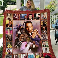 Tlmus Luther Vandross Quilt Blanket