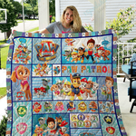 tlmus paw patrol quilt blanket d2450570