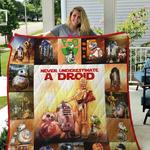 tlmus starw droid quilt blanket d2450641