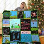 tlmus znintendo games 1980 quilt blanket d2481236