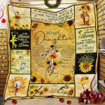 to my daughter ballet cl22100517mdq quilt blanket d2477864
