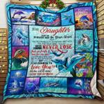 to my daughter dolphin quilt blanket d2453100