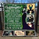 to my god daughter i will always be there to support you maleficent quilt ko d2421771