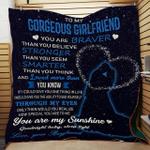 to my gorgeous girlfriend cla1010551q quilt blanket d2479994