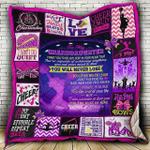 to my granddaughter cheerleading cl18100731mdq quilt blanket d2480071