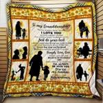 to my granddaughter cl19100890mdq quilt blanket d2481540