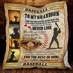to my grandson just plays baseball hur quilt lh d2487791
