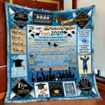 to my grandson senior 2020 love grandma quilt blanket d2448589