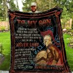 to my son dad always here for you quilt pn80 d2422060