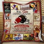 to my son football cl18100759mdq quilt blanket d2479035