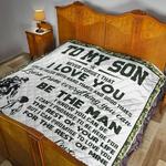 to my son quilt blanket dhc02011746dd d2446337
