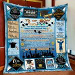 to my son senior 2020 love mom quilt blanket d2448881