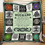 to my viking husband i love you the most love your wife quilt blanket d2448558