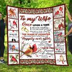 to my wife cardinal dac101101 quilt blanket d2477854