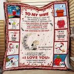 to my wife quilt snoopy nh d2421832