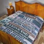 to my wife the day i met you quilt d2420994