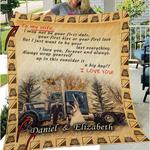 to my wife trucker customized name image quilt d2422828