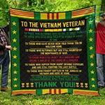 to the vietnam veteran quilts blanket dhc090120734td d2447476