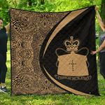 tokelau coat of arms polynesian premium quilt circle style 02 j2 quilt d2419577