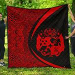 tonga coat of arms polynesian premium quilt circle style 07 j2 quilt d2419569
