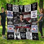top gun poster quilt blanket ver 2 d2456695