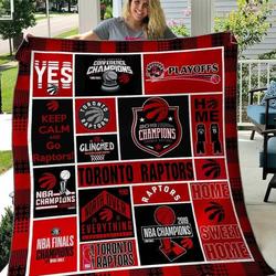 Toronto Raptors Basketball V1 Blanket Th2906 Quilt