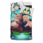 totoro snorlax sleeping bedding set duvet cover and pillowcase set d2175780