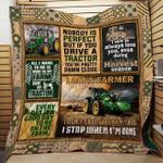 tractor everyday is a good day to be on the farm quilt blanket great customized blanket gifts for 0