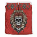 tribal chief skull red themed bedding sets dhc16125896dd d2240927
