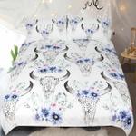 tribal skull flower pattern bedding set bedroom decor d2114122