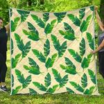 tropical banana palm leaf cl17100617mdq quilt blanket d2447800