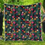 tropical flowers hawaii hur quilt bevriq d2486708