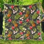 tropical hawaii pineapple cl17100626mdq quilt blanket d2483646