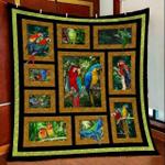 tropical parrot kl2409138cl quilt blanket d2414255